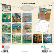 Load image into Gallery viewer, Browntrout Impressionists 2026 12 x 12 Wall Calendar
