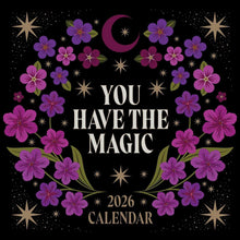 Load image into Gallery viewer, Andrews McMeel You Have the Magic 12x12 2026 Wall Calendar
