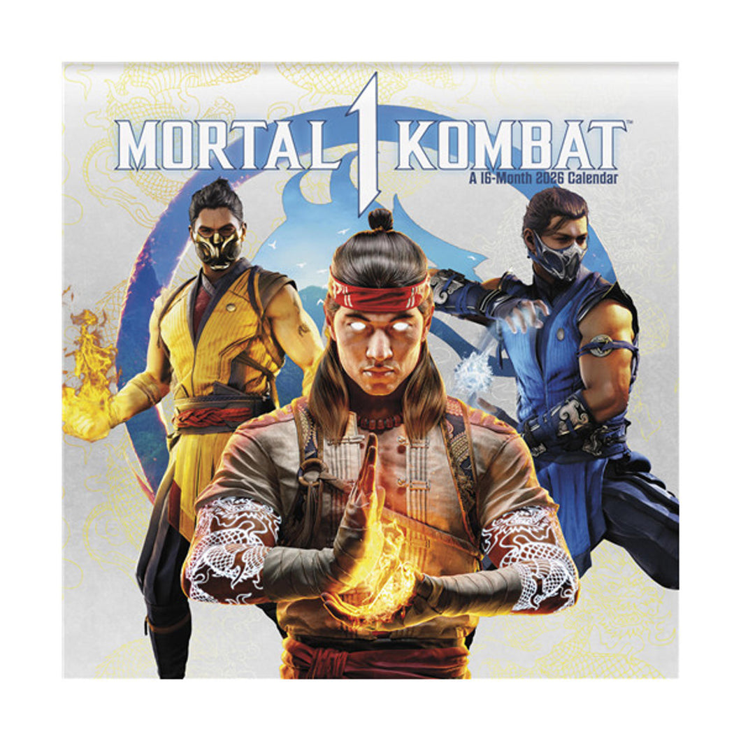Trends International Mortal Kombat 2026 12 x 12 Wall Calendar