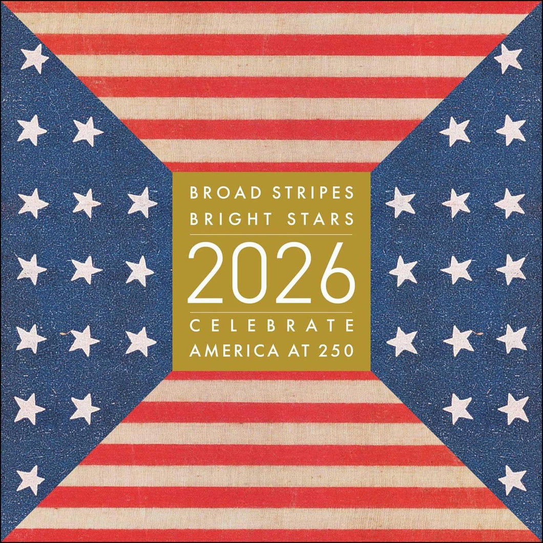 Andrews McMeel Broad Stripes Bright Stars 12x12 2026 Wall Calendar