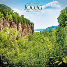 Load image into Gallery viewer, Browntrout Iowa Wild &amp; Scenic 2026 12 x 12 Wall Calendar
