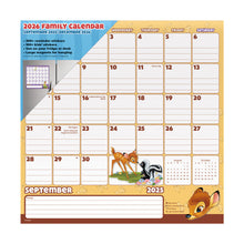 Load image into Gallery viewer, Trends International Disney Classic 2026 12 x 12 Magnetic Family Calendar
