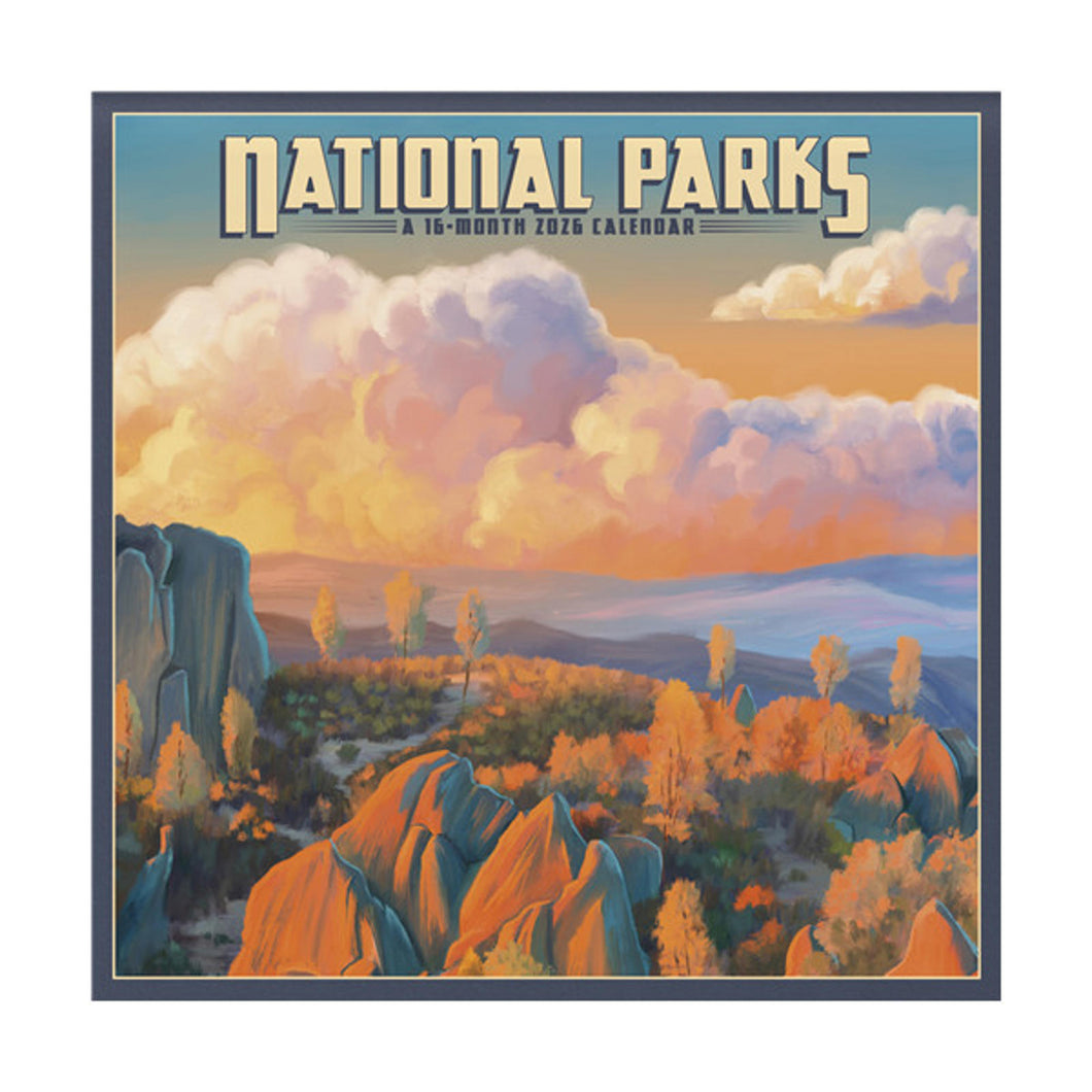 Trends International National Parks 2026 12 x 12 Wall Calendar