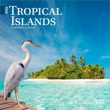 Load image into Gallery viewer, Browntrout Tropical Islands 2026 7 x 7 Mini Calendar
