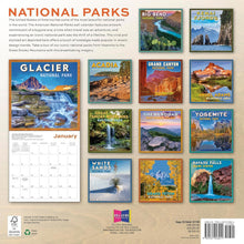 Load image into Gallery viewer, Sellers Publishing American National Parks 2026 12 x 12 Wall Calendar
