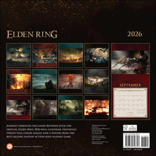 Load image into Gallery viewer, Universe ELDEN RING: Shadow of the Erdtree 12x12 2026 Wall Calendar
