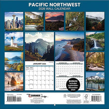 Load image into Gallery viewer, Turner Pacific Northwest 12x12 Photo 2026 Wall Calendar
