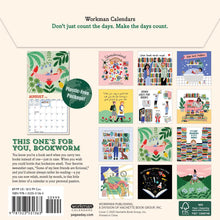 Load image into Gallery viewer, Workman Book Nerd 2026 Mini Calendar
