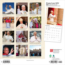 Load image into Gallery viewer, Browntrout Pope Leo XIV 2026 12 x 12 Wall Calendar
