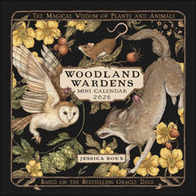 Load image into Gallery viewer, Amber Lotus Woodland Wardens 2026 7 x 7 Mini Calendar
