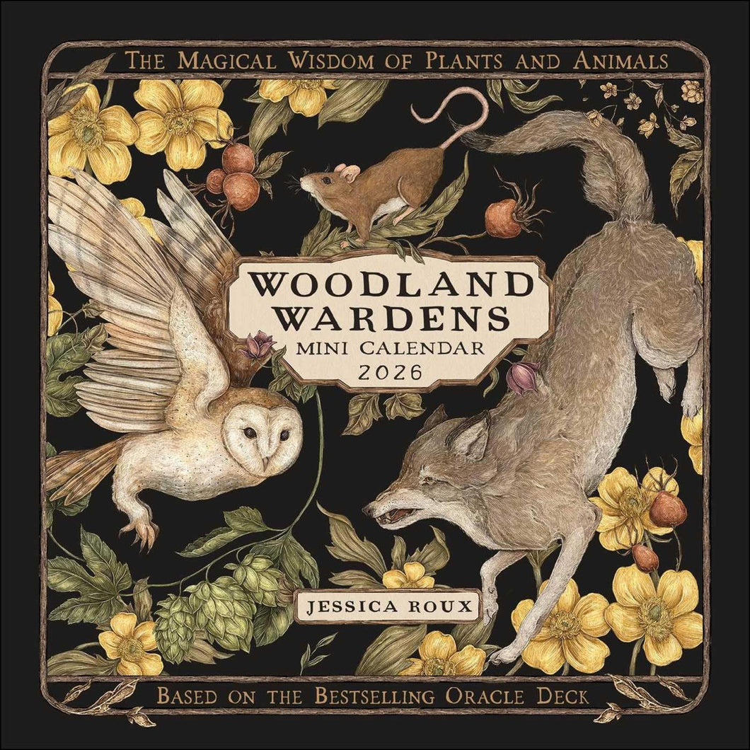 Amber Lotus Woodland Wardens 2026 7 x 7 Mini Calendar