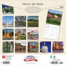 Load image into Gallery viewer, Browntrout Show Me State 2026 12 x 12 Wall Calendar

