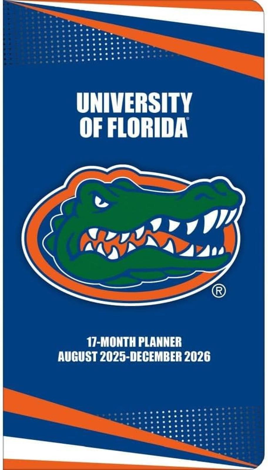 Turner Florida Gators 2026 17-Month Pocket Planner