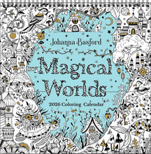 Load image into Gallery viewer, Andrews McMeel Johanna Basford&#39;s 2026 Coloring Wall Calendar
