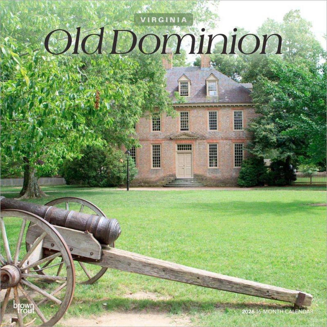 Browntrout Old Dominion 2026 12 x 12 Wall Calendar