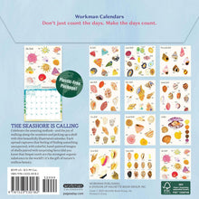 Load image into Gallery viewer, Workman Searching for Seashells 2026 Mini Calendar
