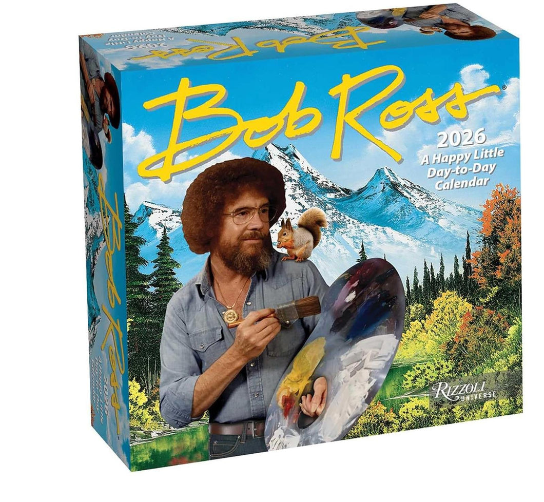 Universe Bob Ross 2026 Day-to-Day Calendar