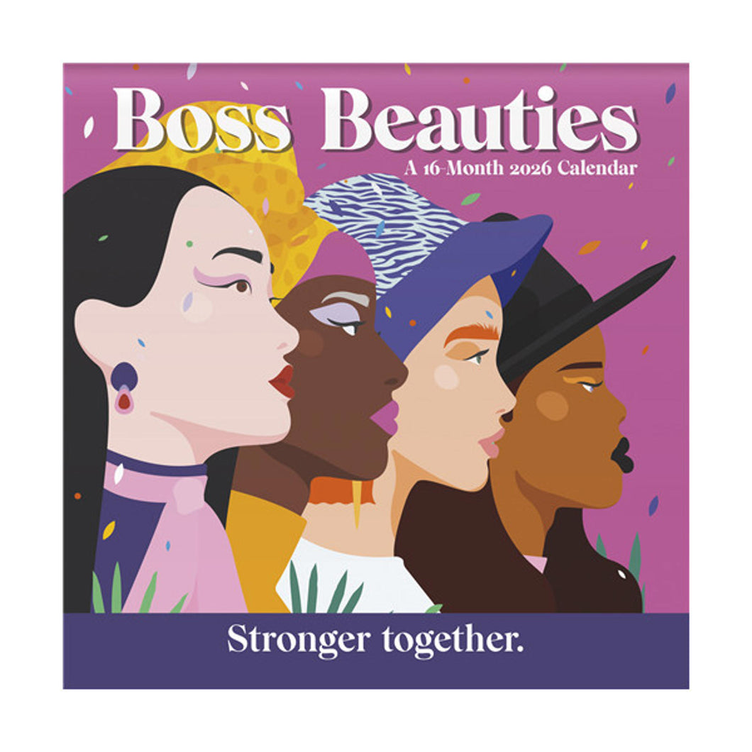 Trends International Boss Beauties 2026 12 x 12 Wall Calendar