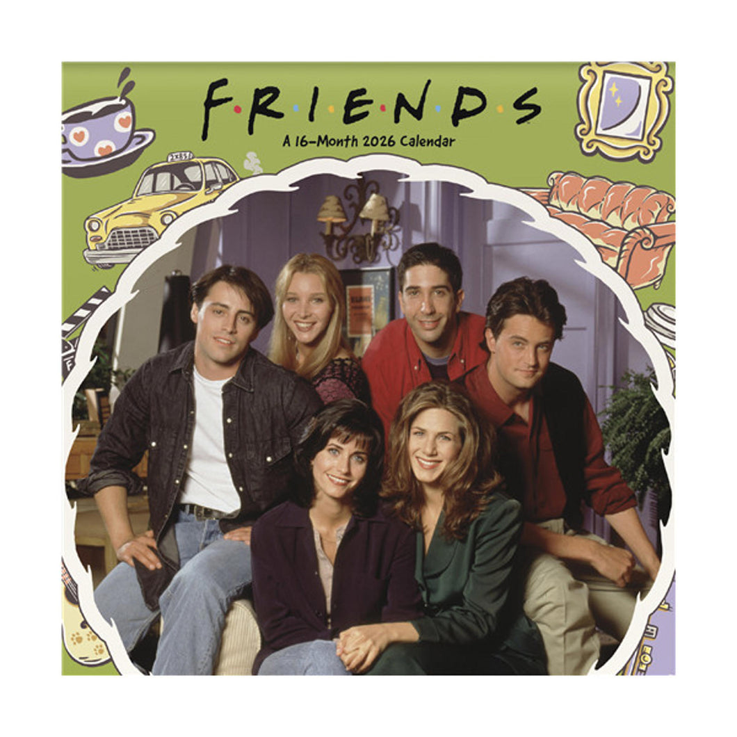 Trends International Friends 2026 7 x 7 Mini Calendar