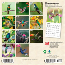 Load image into Gallery viewer, Browntrout Hummingbirds 2026 7 x 7 Mini Calendar
