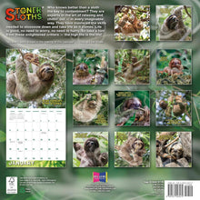 Load image into Gallery viewer, Sellers Publishing Stoner Sloths 2026 12 x 12 Wall Calendar

