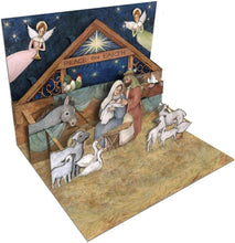Load image into Gallery viewer, Lang Nativity Pop-up Christmas Cards 8ct
