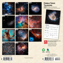 Load image into Gallery viewer, Browntrout Hubble Space Telescope 2026 7 x 7 Mini Calendar
