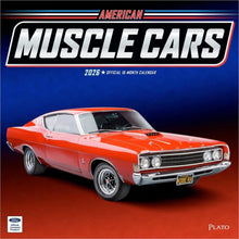 Load image into Gallery viewer, Browntrout American Muscle Cars OFFICIAL 2026 12 x 12 Wall Calendar

