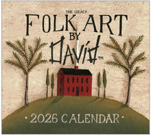 Load image into Gallery viewer, Legacy Folk Art by David 2026 Wall Calendar
