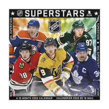 Load image into Gallery viewer, Trends International NHL Superstars 2026 7 x 7 Mini Calendar

