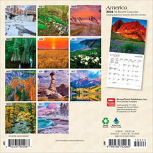 Load image into Gallery viewer, Browntrout America 2026 7 x 7 Mini Calendar
