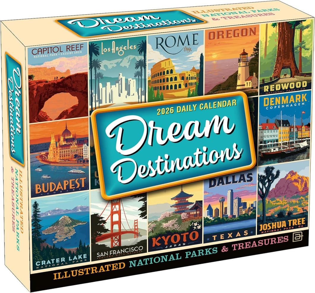 Sellers Publishing Dream Destinations 2026 6.2