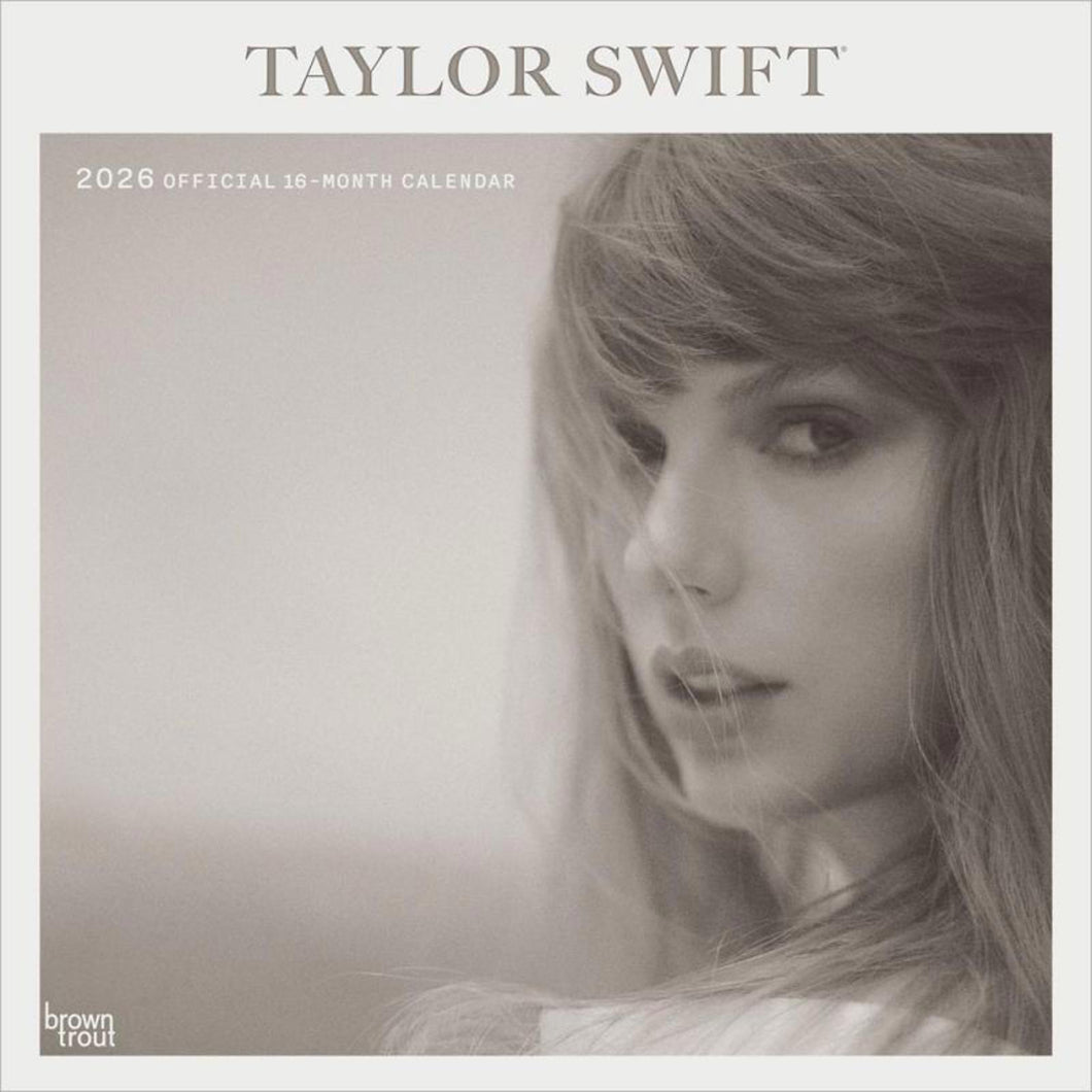 Browntrout Taylor Swift OFFICIAL 2026 12 x 12 Wall Calendar