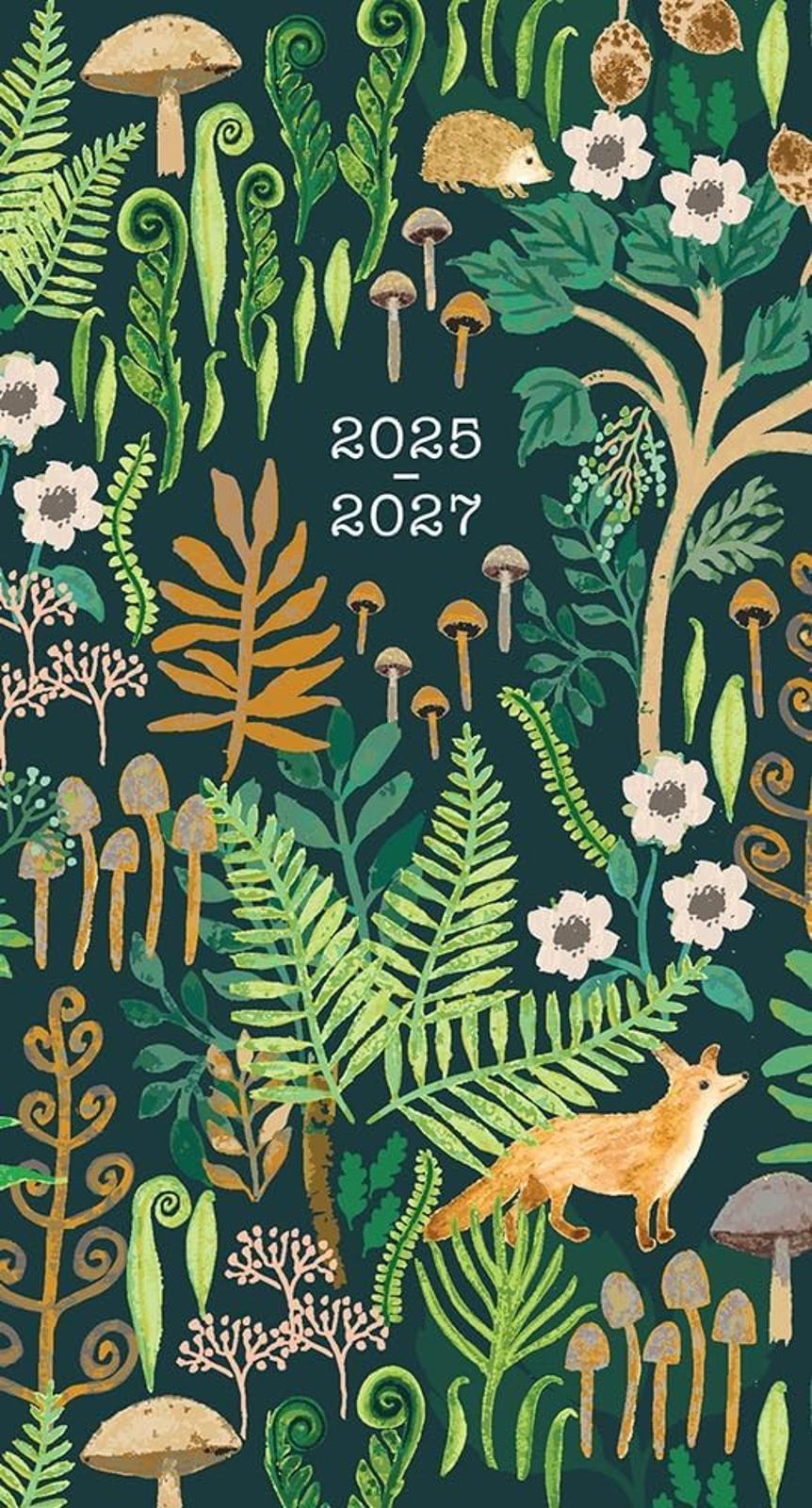 Sellers Publishing Woodland Mushrooms 2026 Two-Year-Plus Pocket Planner