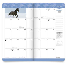Load image into Gallery viewer, Browntrout Horse Lovers 2026-2027 Two Year Monthly Pocket Planner
