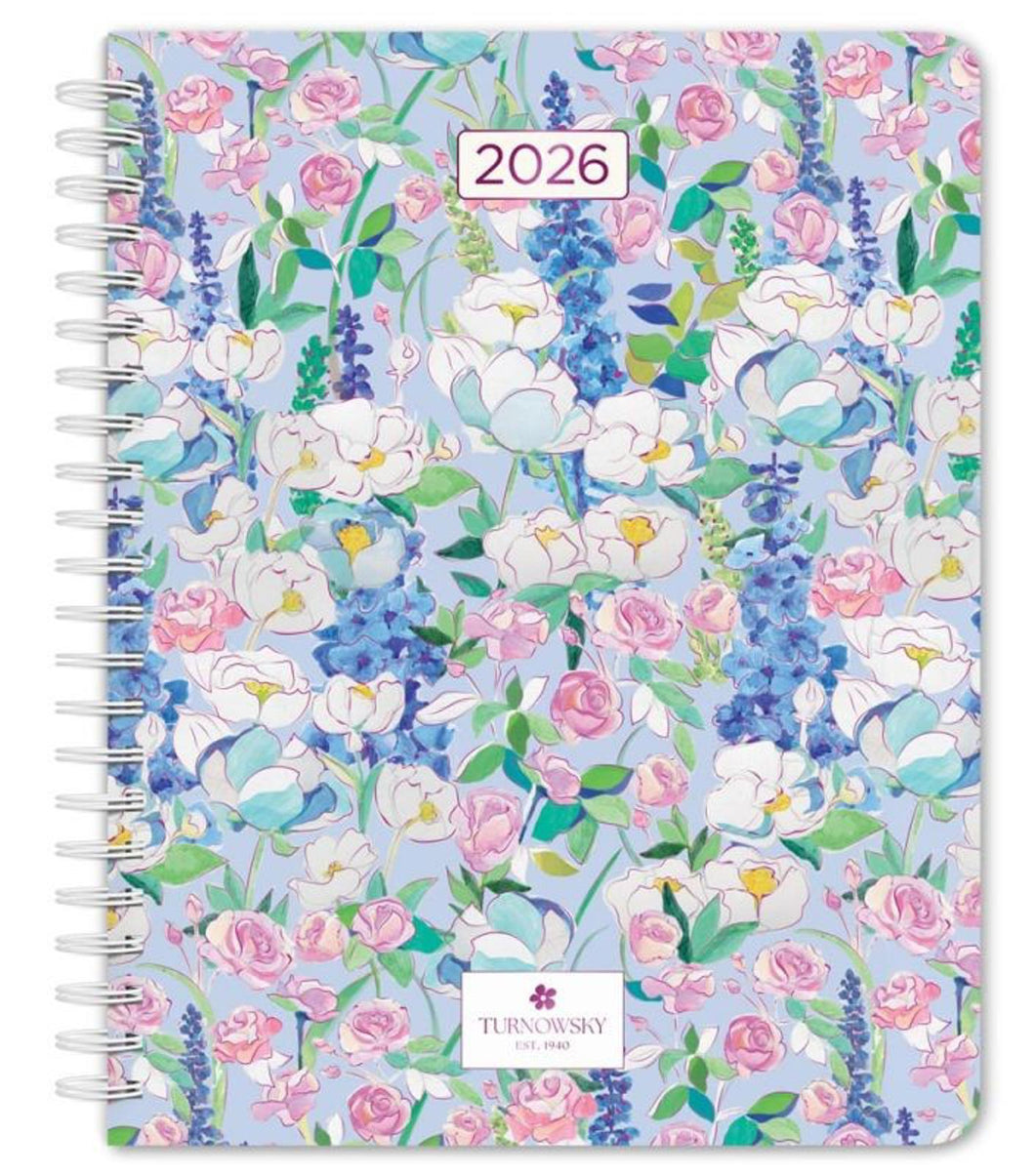 Browntrout House of Turnowsky OFFICIAL 2026 6 x 7.75 Inch Weekly Desk Planner