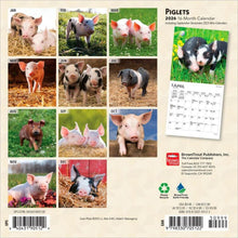 Load image into Gallery viewer, Browntrout Piglets 2026 7 x 7 Mini Calendar
