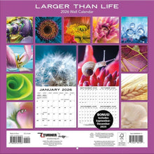 Load image into Gallery viewer, Turner Larger Than Life 12x12 Photo 2026 Wall Calendar
