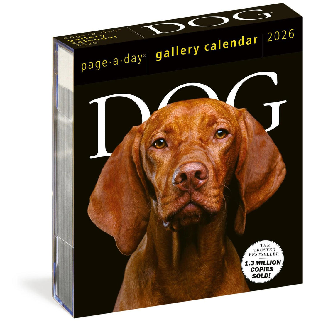 Workman Dog Page-A-Day 2026 Gallery Calendar