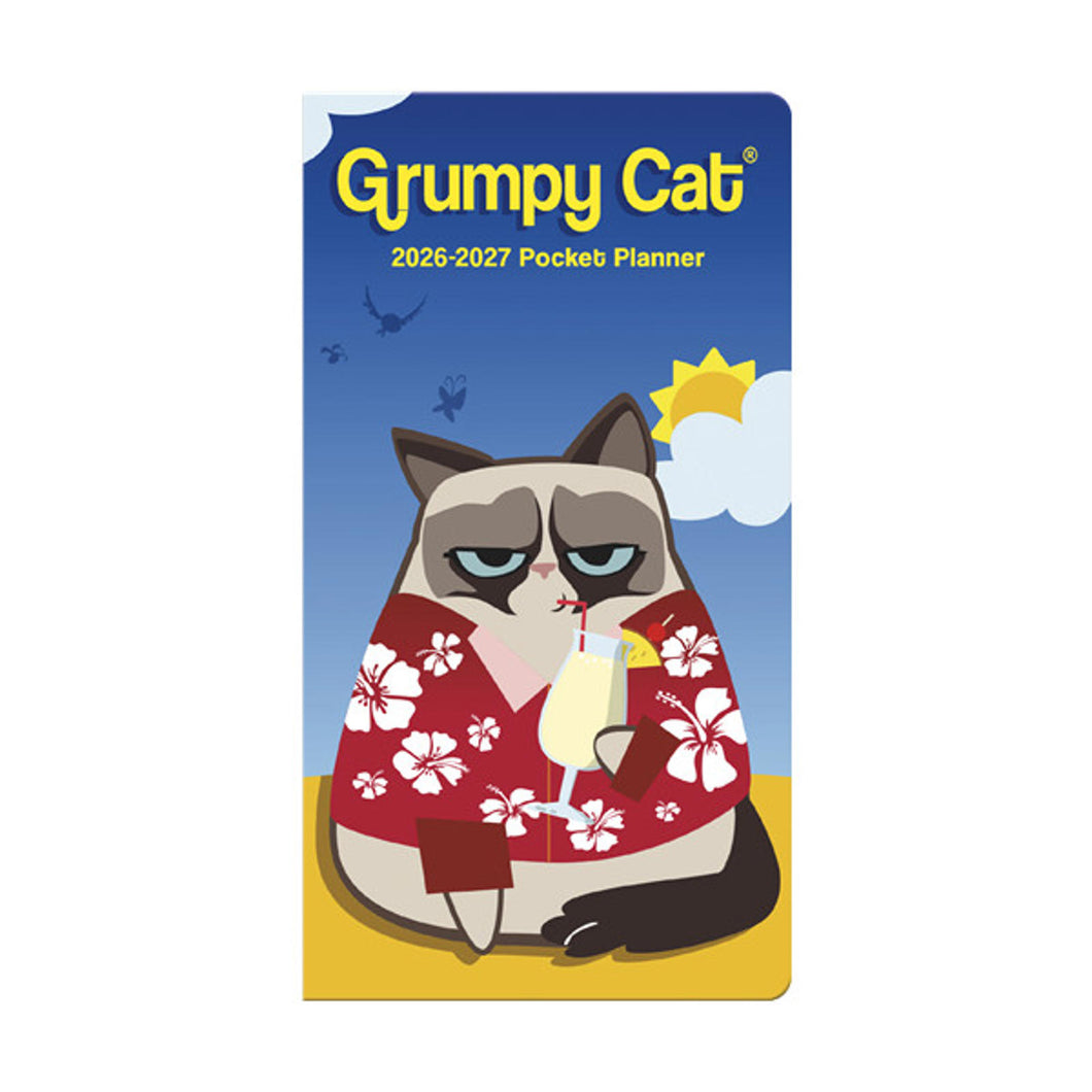 Trends International Grumpy Cat 2026-2027 Pocket Planner
