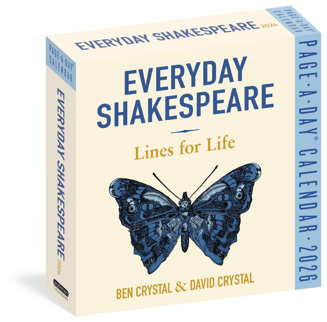 Workman Everyday Shakespeare: Lines for Life 2026 Page-A-Day Calendar