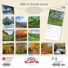 Load image into Gallery viewer, Browntrout Iowa Wild &amp; Scenic 2026 12 x 12 Wall Calendar
