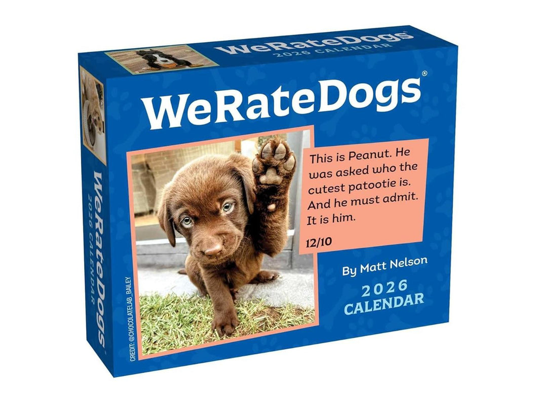 Andrews McMeel WeRateDogs 2026 Day-to-Day Calendar