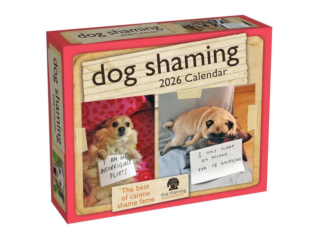 Andrews McMeel Dog Shaming 2026 Day-to-Day Calendar