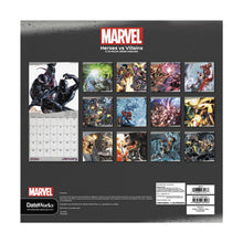 Load image into Gallery viewer, Trends International Marvel Heroes vs Villains 2026 12 x 12 Wall Calendar
