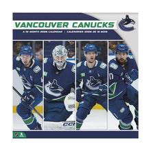 Load image into Gallery viewer, Trends International Vancouver Canucks 2026 12 x 12 Wall Calendar

