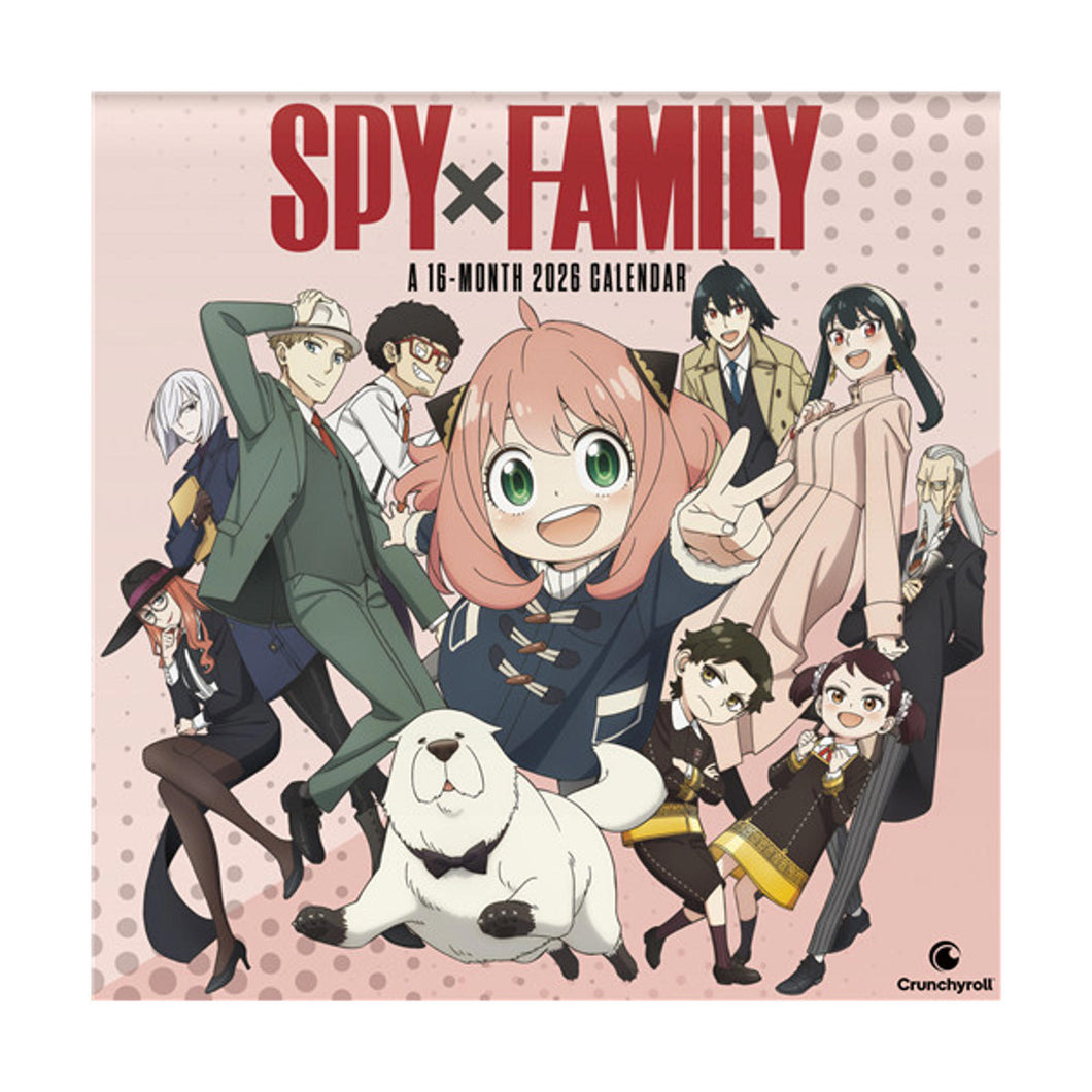 Trends International Spy x Family 2026 12 x 12 Wall Calendar