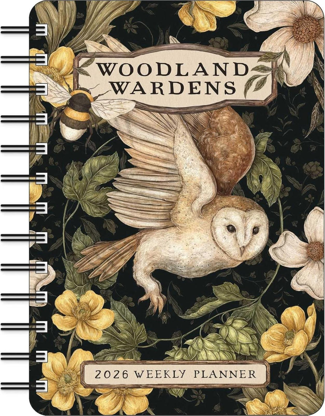 Amber Lotus Woodland Wardens 2026 Weekly Planner Calendar