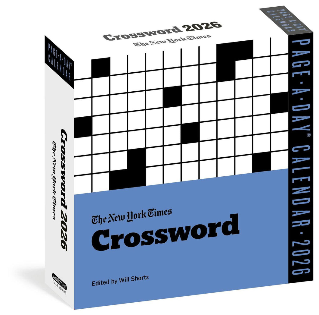 Workman New York Times Crossword 2026 Page-A-Day Calendar