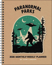 Load image into Gallery viewer, Andrews McMeel Paranormal Parks 12-Month 2026 Monthly/Weekly Planner Calendar
